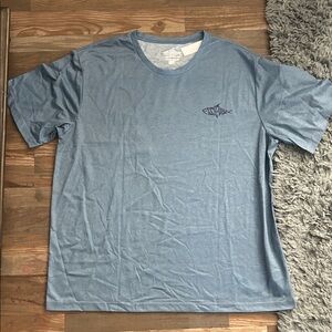 Blue Graphic Men's T-Shirt